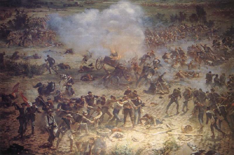Paul Philippoteaux Cyclorama of Gettysburg oil painting image